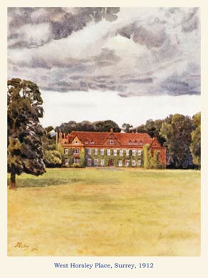 West Horsley Place, Surrey, 1912