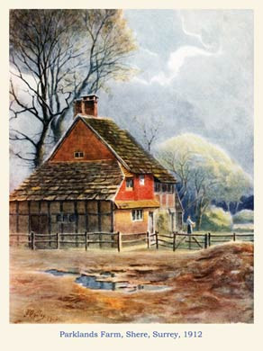 Parklands Farm, Shere, 1912