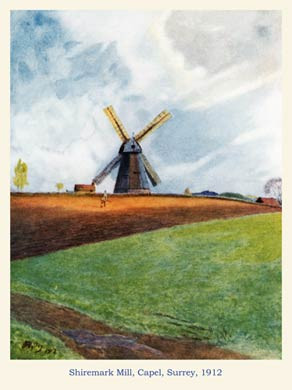 Shiremark Mill, Capel, 1912