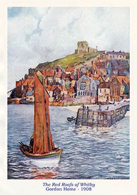 The Red Roofs of Whitby, 1908