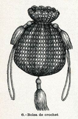 Crochet Handbag, 1891