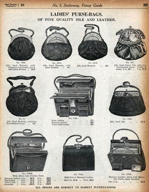 Army & Navy Handbags 1925