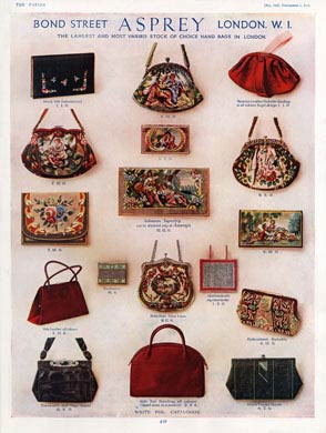 Asprey's Handbags, 1926