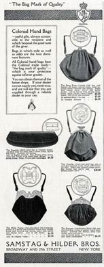 Colonial Hand Bags, 1916