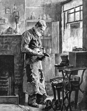 Cobbler At Work