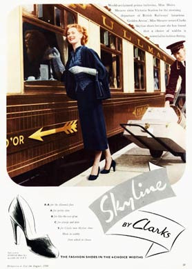 Moira Shearer, Clarks Skyline Shoes