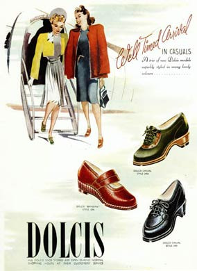 Dolcis Shoes, Well Timed Arrival, 1946