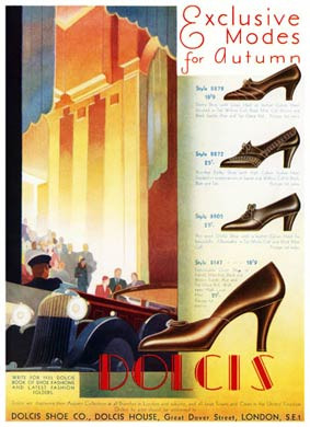 Dolcis Shoes, Autumn 1933
