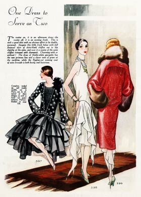One Dress Serves As Two