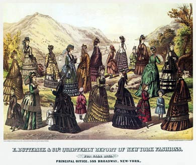 E Butterick New York Fashions, 1873