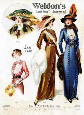 Weldons Ladies Journal, Jan 1913