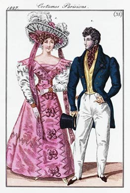 Costumes Parisiens, 1827