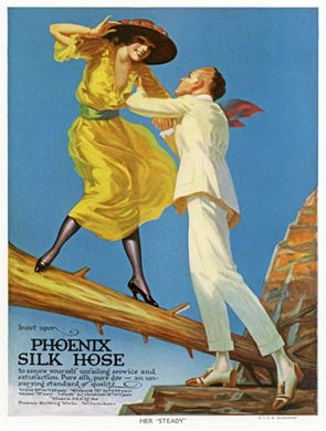 Phoenix Silk Hose