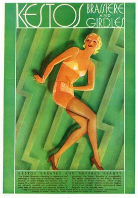 Kestos Brassiere & Girdles 1932