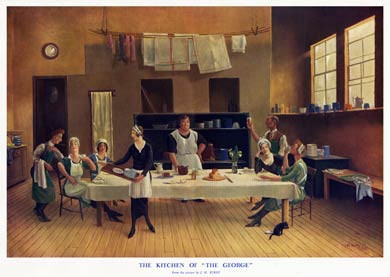 Kitchen of the George