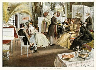A Five OClock Tea In Paris