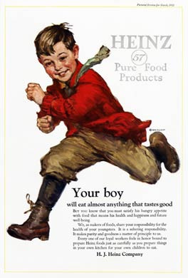 Heinz Pure Food Products, 1922