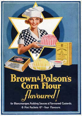 Brown & Polsons Corn Flour, 1931