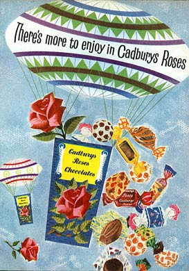 Cadbury's Roses, 1958
