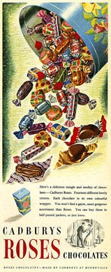 Cadbury's Roses, 1952