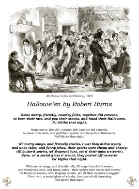 Halloween, Robert Burns