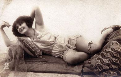 Pin-Up Postcard