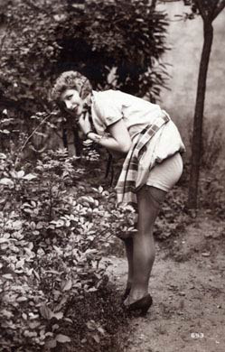 Lady Gardening