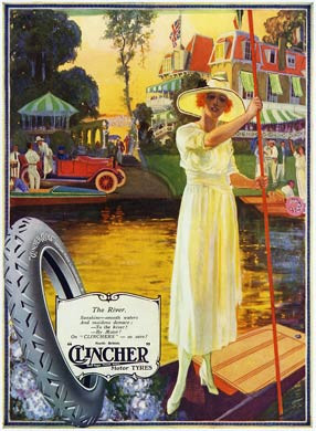Clincher Tyres, Punting, 1919