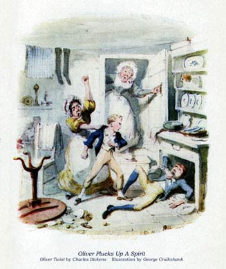 Oliver Twist, Oliver Plucks Up A Spirit
