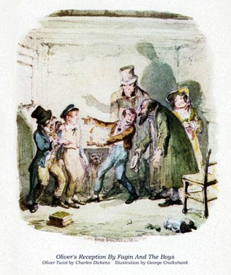 Oliver Twist, Back To Fagin And The Boys