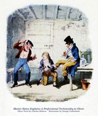 Oliver Twist, A Lesson From Master Bates And Dodger