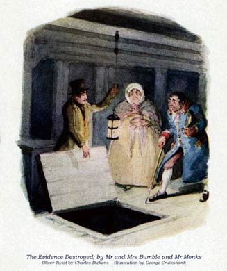 Oliver Twist, The Evidence Destroyed