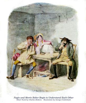 Oliver Twist, Fagin And Morris Bolter