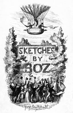 Sketches by Boz, Title Page