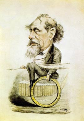 Charles Dickens, Cartoon