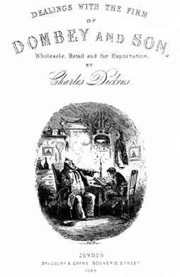 Dombey And Son, Title Page