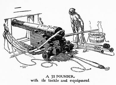 32 Pounder Demi-Cannon