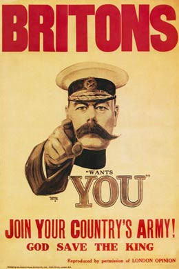 Britons, Kitchener Wants You