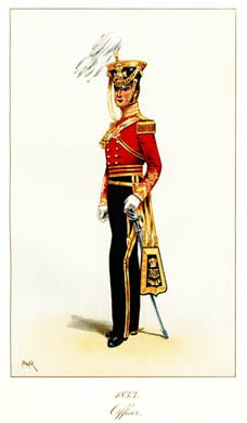 Officer, 11th Light Dragoons, 1833