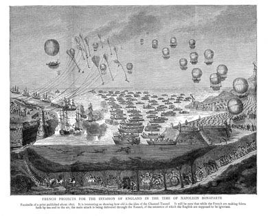 Napoleon Invades England, 1801