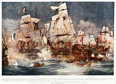Trafalgar, The Belleisle Saved