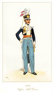 Officer, 11th Light Dragoons, 1819