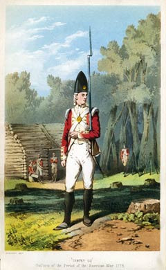 Grenadier, 52nd, 1778