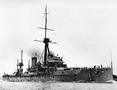 HMS Dreadnought, 1907