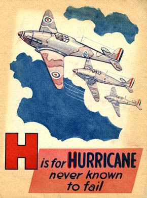 Battle of Britain, H is for Hurricane