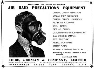 Gas Mask Advert