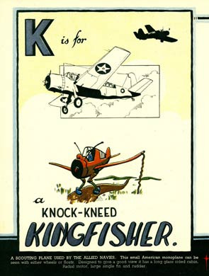 K is for Kingfisher, 1943