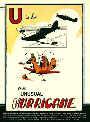 U is for (H)Urricane, 1943