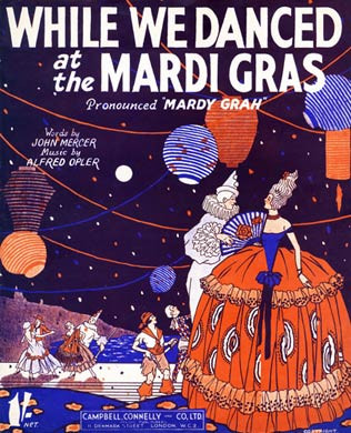 While Danced The Mardi Gras