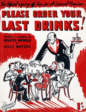 Please Order Your Last Drinks